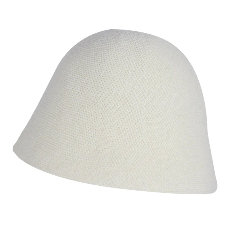 Новый стиль шерстяная вязаная Панама Дамская шапка уличная теплая защита ушей