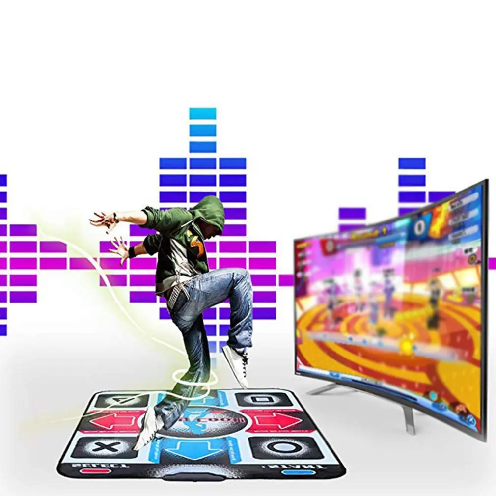 

Usb11 Key Dancing Mat English Version Usb Computer Single Dance Mat Plug And Play Dance Blanket Dance Machine