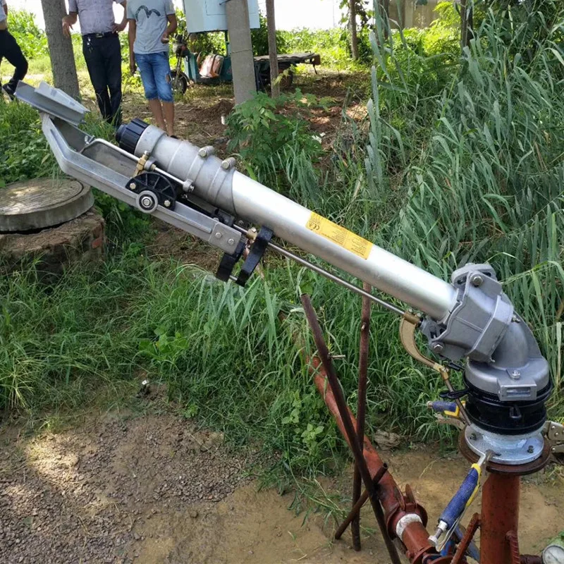 Большой пистолет распылитель S305 80 мм фланец 84 м радиус распыления регулируемый