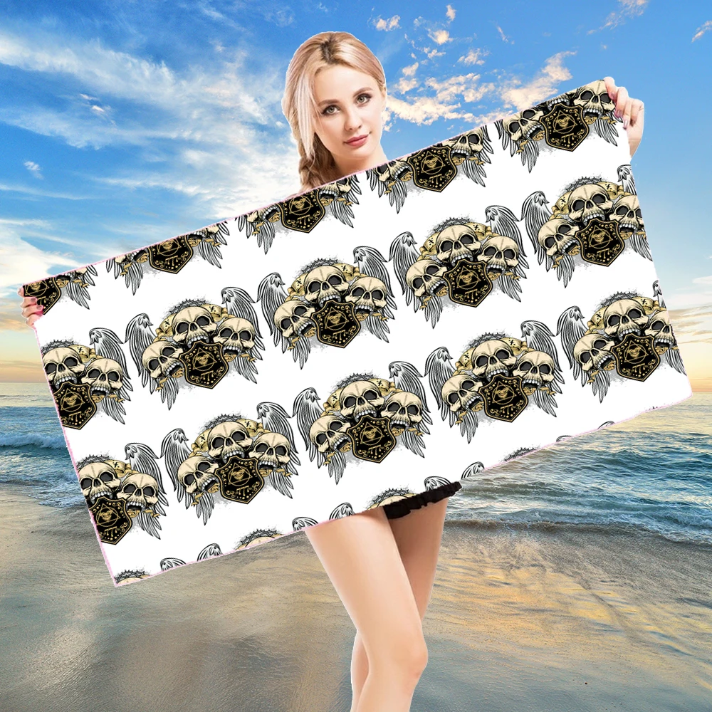 

New Printed Beach Towel Outdoor Water Sports Towel Quick Drying Swimming Surf Towels Yoga Mats