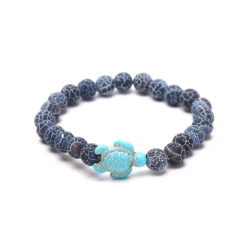 

Новые модные браслеты для женщин и мужчин, классические эластичные браслеты дружбы из натурального камня 15 цветов, пляжные украшения, подар...