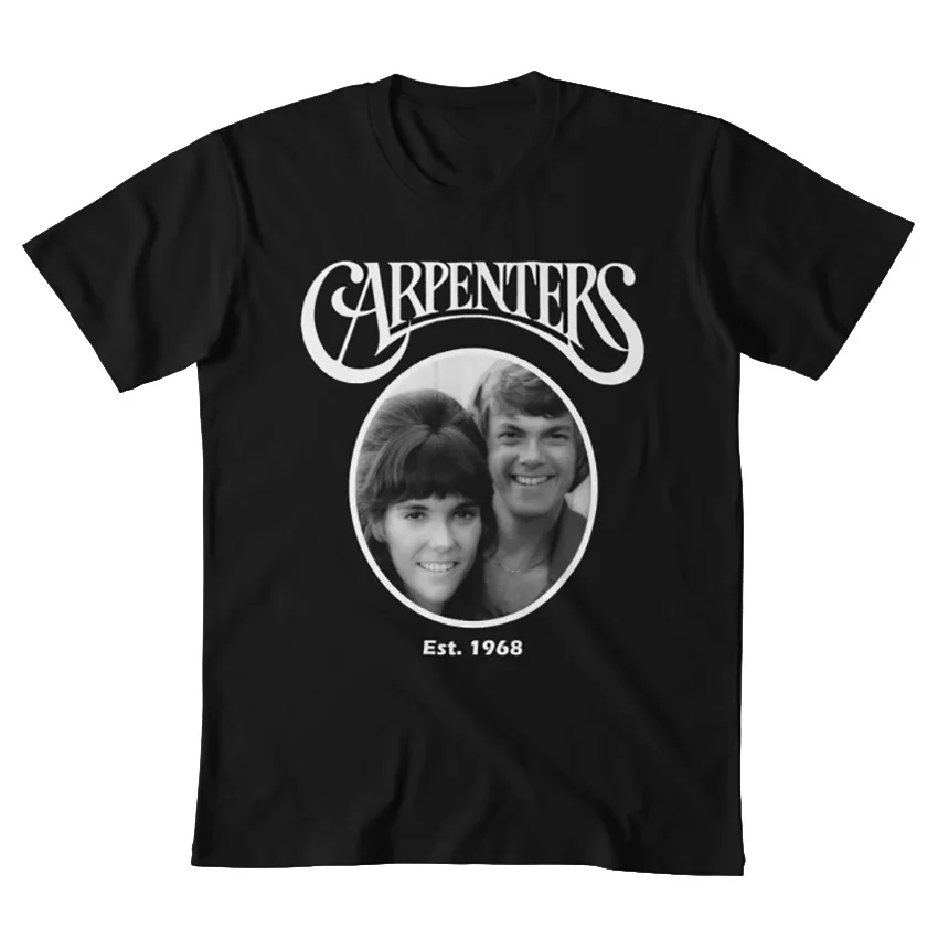 Carpenters V.2 футболка Карен Карпентер Рихард oldies 1968 винтажная музыка | Мужская одежда