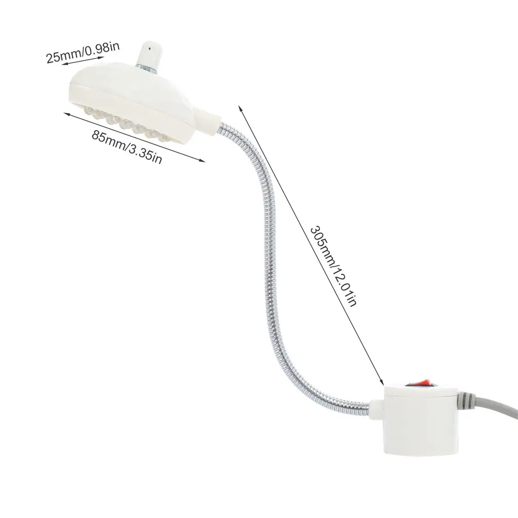 ICOCO 19 LEDs Sewing Machine Lights LED Lamp Work Energy-Saving Lamps With Magnets Mount Light Luminaire Adjustable | Лампы и