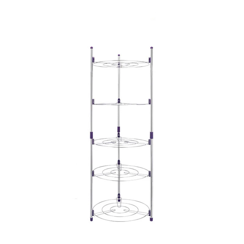 Кухонная Подставка для хранения кастрюль с крышкой Органайзер держатель стойки