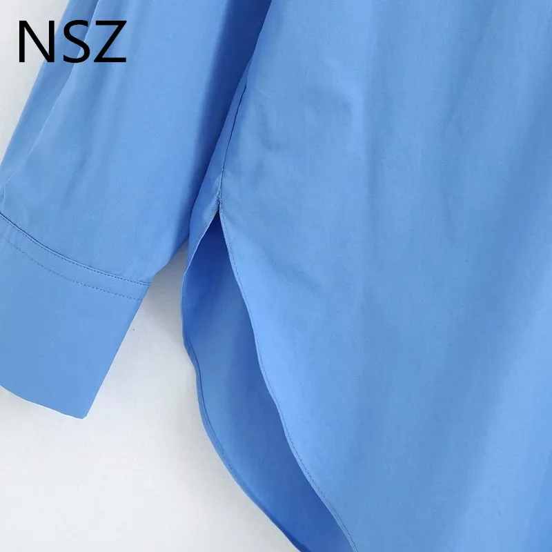 Блузка женская оверсайз в стиле бойфренда с разрезом сбоку | Женская одежда