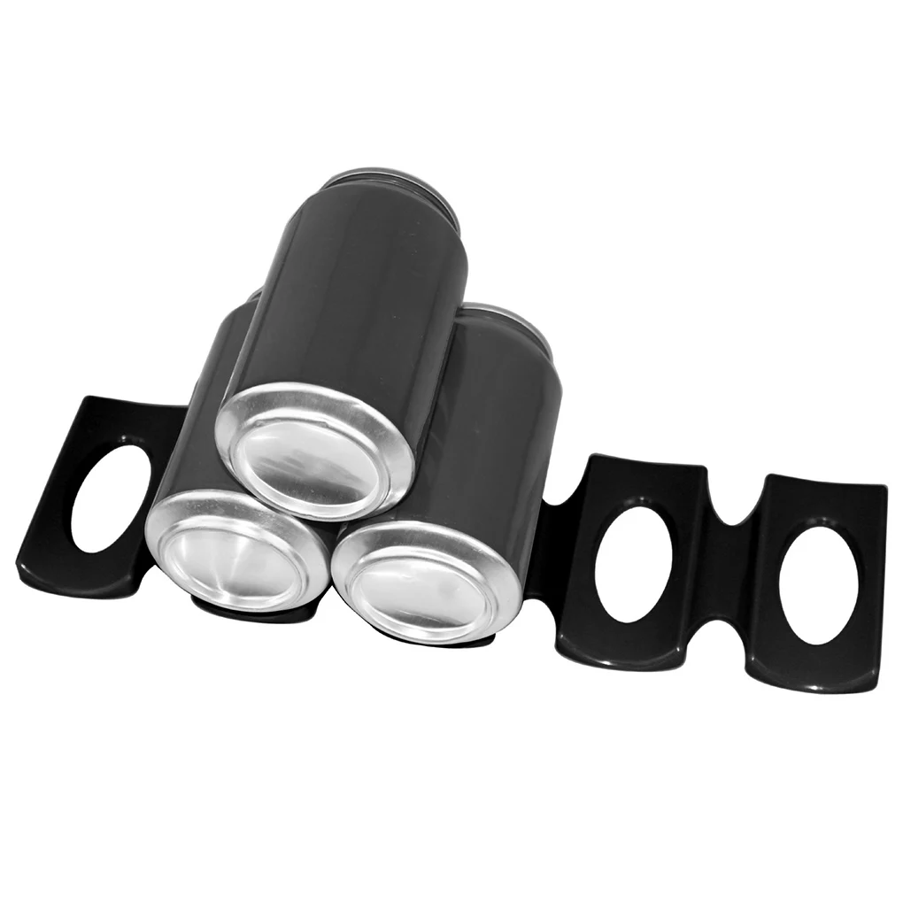 Beer Can Anti-skid Holder Silicone Stacker Cans Fridge Mat Beverages Rack Stacking Tool Storage Organizer Wine Bottle | Дом и сад