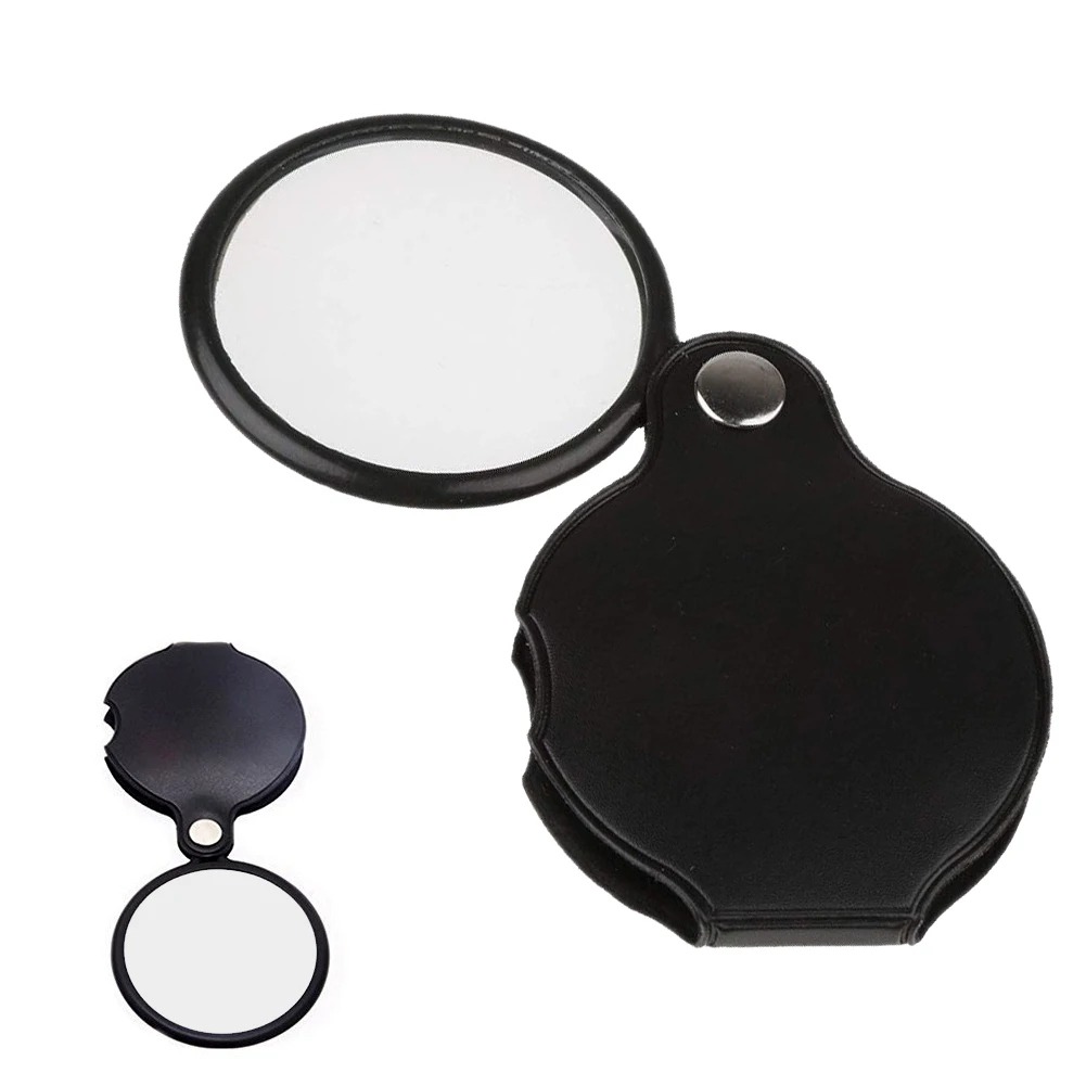 Портативная ручная Лупа 6x50 мм качественная увеличительная лупа увеличительное