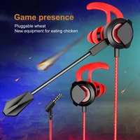 bluelans wired game earphone earphone with mic universal in ear wired sports headsets