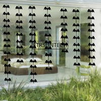 100pcs Black Bats Halloween Decoration Bat Banners DIY Party Decor For KTV Bar Shopping Mall