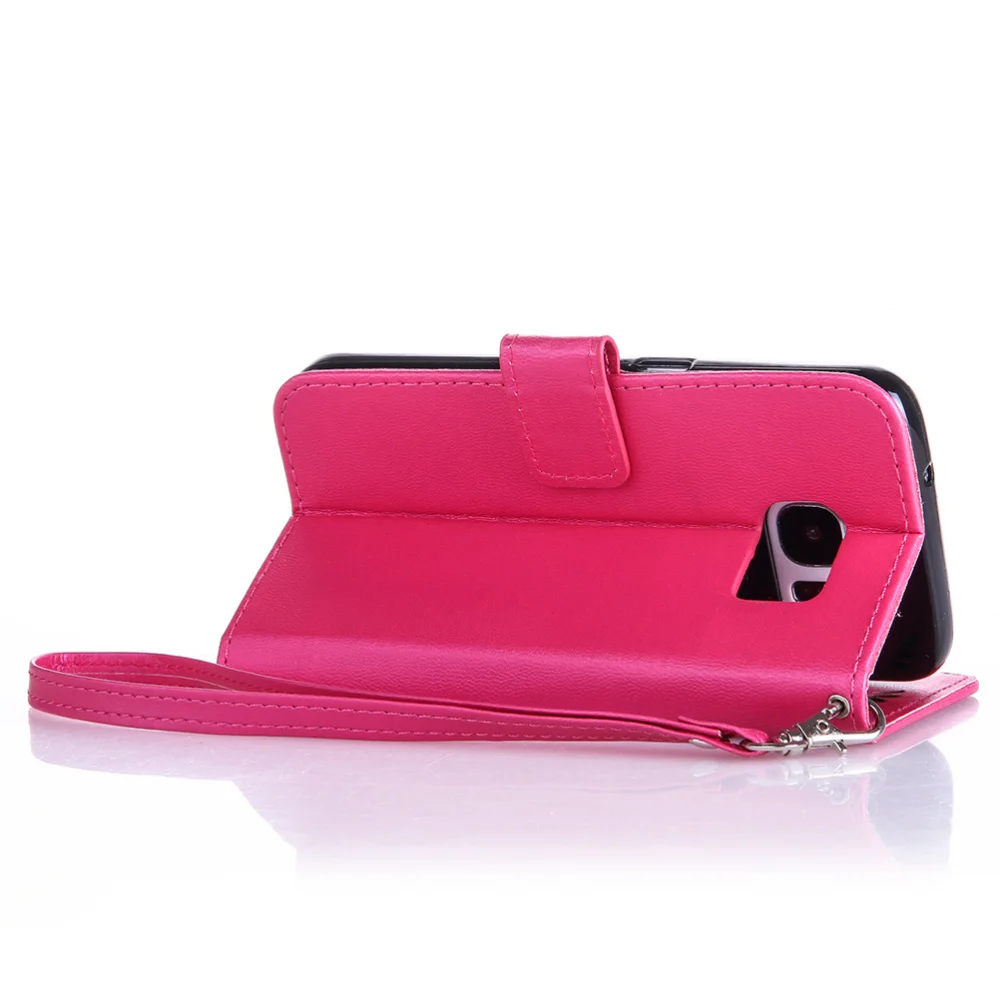 Позолоченный чехол для телефона из искусственной кожи с бабочкой мягкий