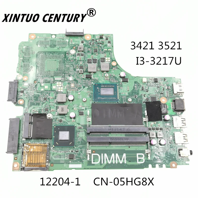 

CN-05HG8X 05HG8X 5HG8X DELL 3421 3521 Laptop anakart 12204-1 I3-3217U CPU HM76 DDR3 miş test edilmiş