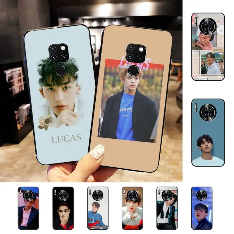

Nct lucas kpop boys singer star Phone Case For Huawei Nova 3I 3E mate 20lite 20Pro 10lite Luxury funda case