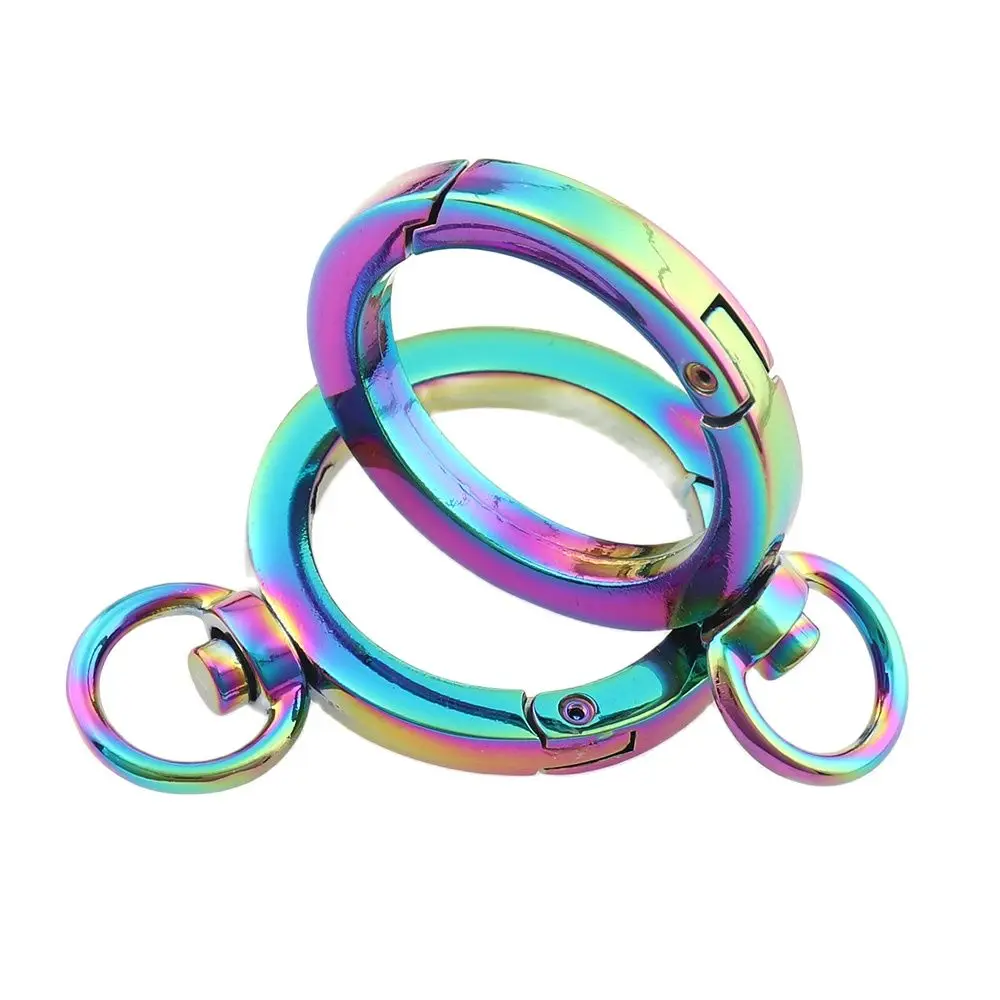 6 шт 26 мм Радуга из цинкового сплава с покрытием пружина рамки уплотнительное
