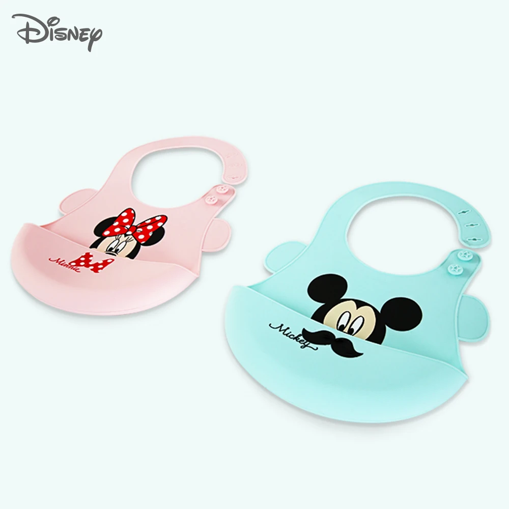 

Силиконовые регулируемые детские нагрудники Disney для мальчиков и девочек