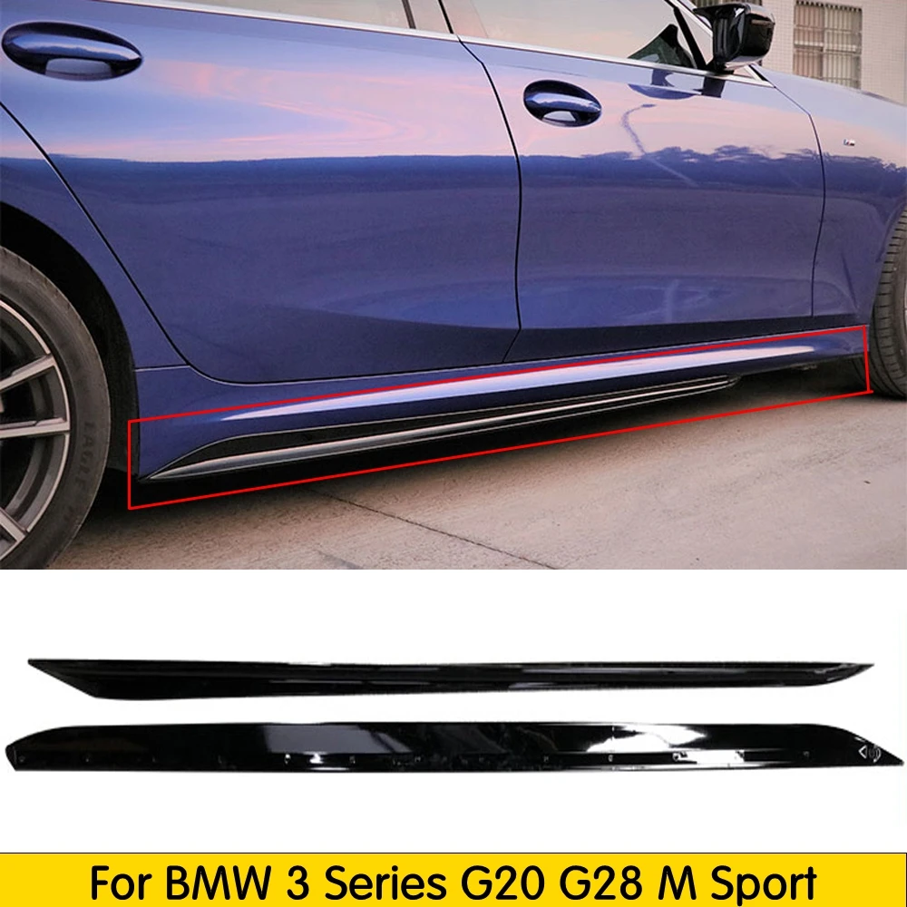 Боковая юбка G20 из АБС пластика Боковой бампер для BMW новинка 3 серии седан 320 330 340