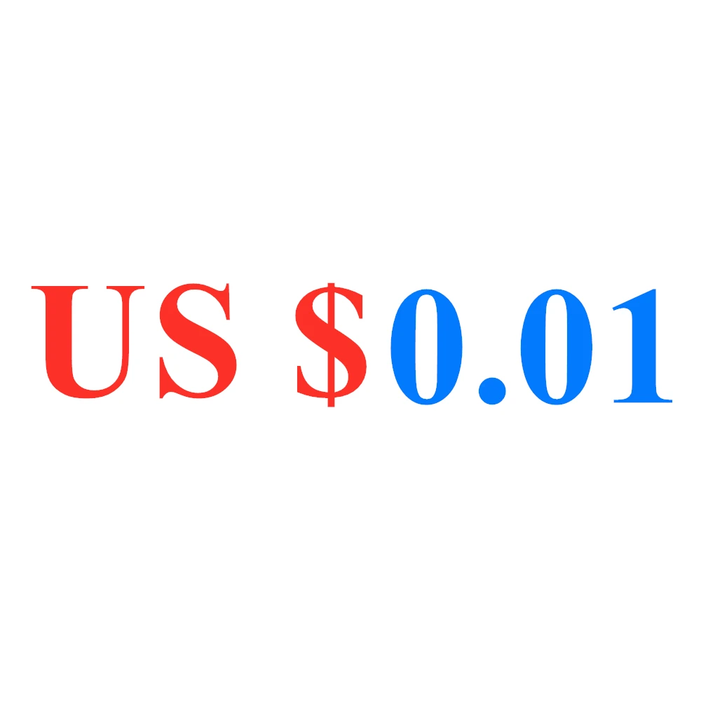 

Стоимость доставки $0,01 USD для повторной отправки товара