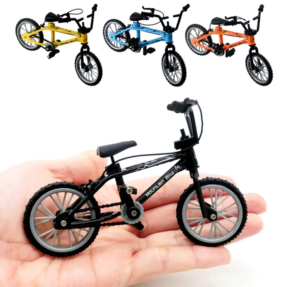 

11cm Alloy Bike Finger Metal Finger Bicycle Model Toy Miniature Racing Toy Simulation Collection For Child Kid Adult Boy Gift