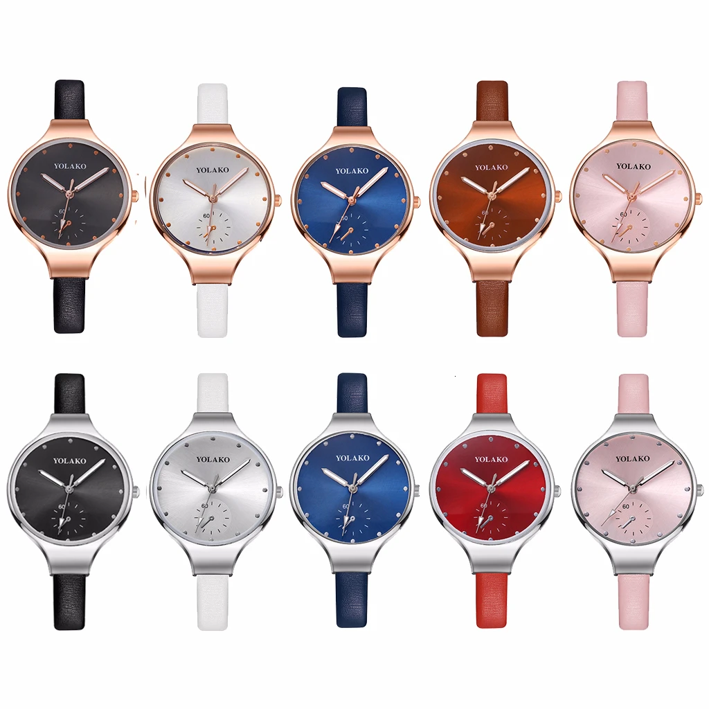 

Women Watch Fashion Sport Luxury Quartz wristbands elegance Thin Leather Belt Watch Ladies Casual Wrist watch Relogio Masculino