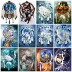 Набор для алмазной вышивки Ловец снов, волк