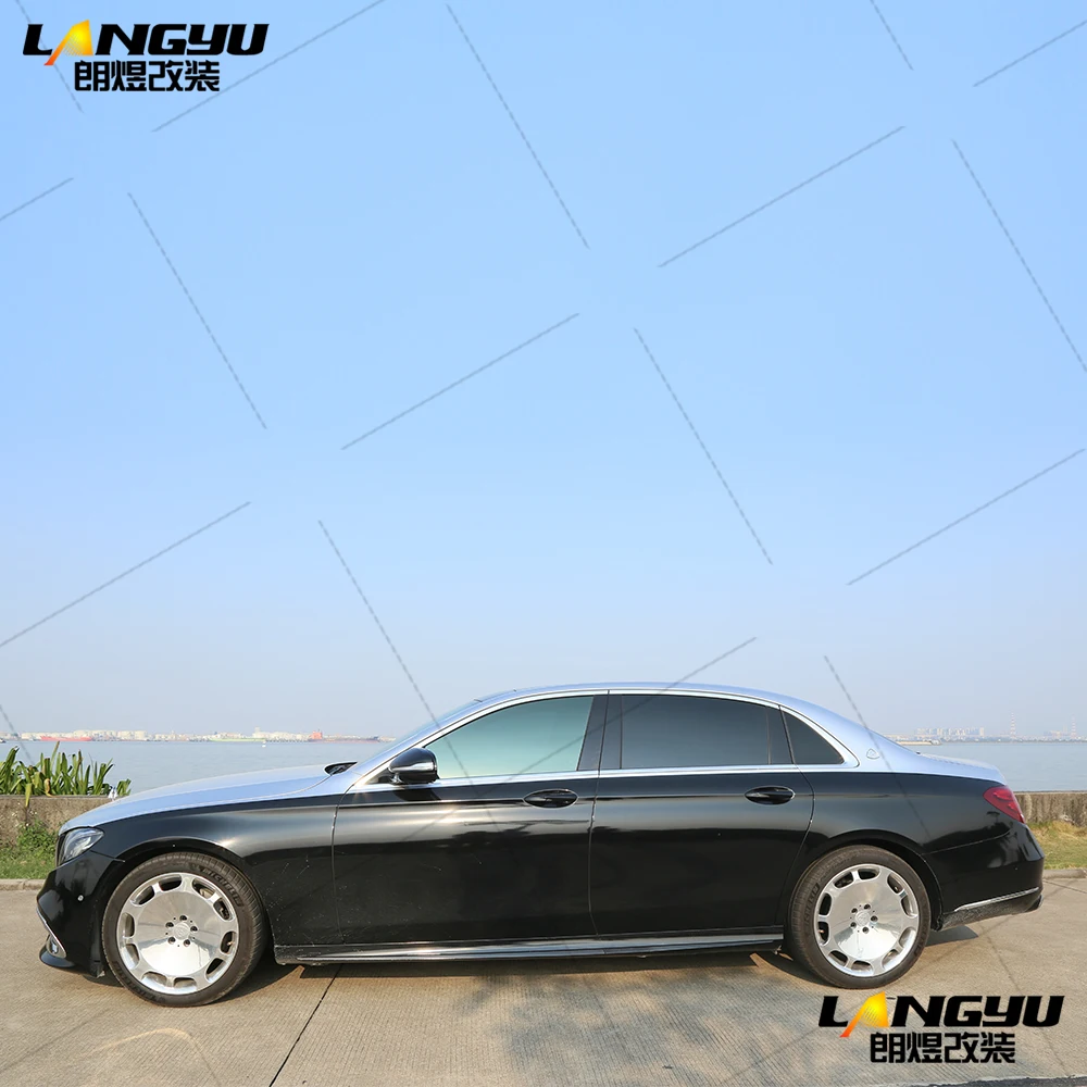 Для Mercedes Benz E Class W213 S W222 Maybach S680 Style 2017 2018 2019 полипропиленовый корпус бампер