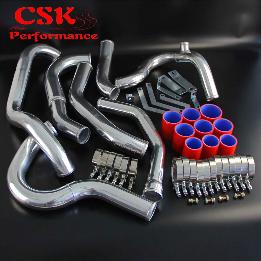 Обновленный интеркулер Трубопроводный шланг комплект подходит для Subaru WRX Impreza GDA