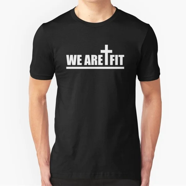 

We Are Cross Fit Short Sleeve Cool T Shirt Men T Shirt Summer Funny T-shirt