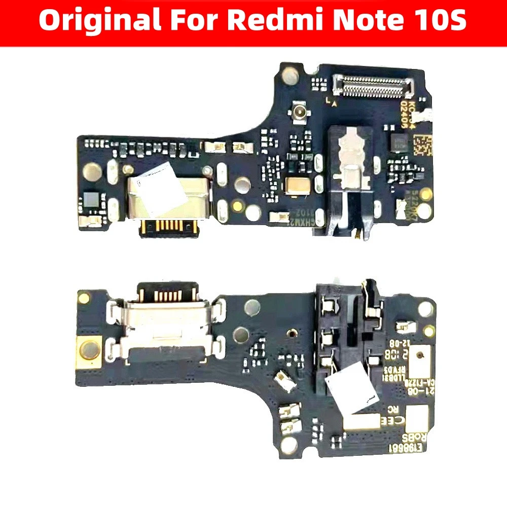 Оригинальная плата с USB зарядным портом IC для Xiaomi Redmi Note 10S 33 Вт док-станция быстрой