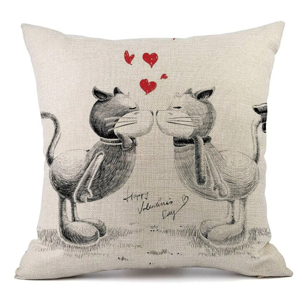 Счастливый День святого Валентина Наволочки белье для диванных подушек