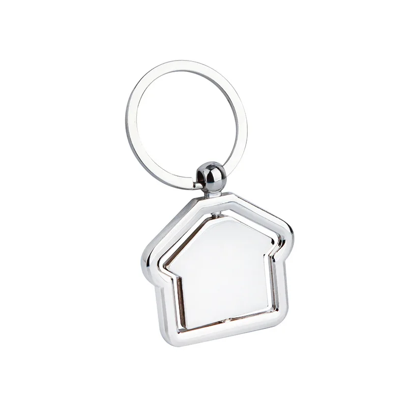 

Real Estate Company Advertising Picture House Model Personalized Key Chain Can Be Engraved