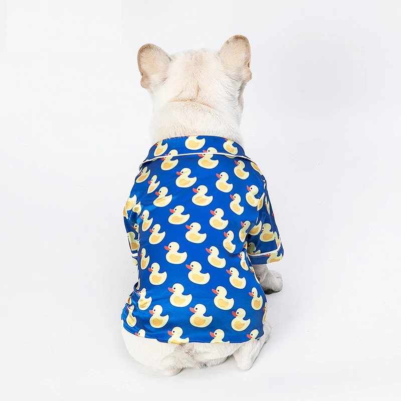 

dog clothes dog coat dog pajamas dog sleep coat Luxury dog pajamas chihuahua teddy dog French Bulldog yellow duck