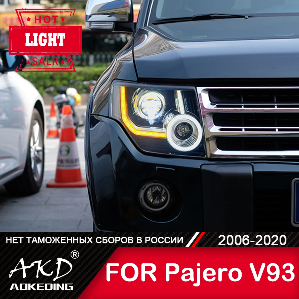 Автомобильная фара Pajero V93 V97 2006 2020 автомобильный аксессуар противотуманные фары s