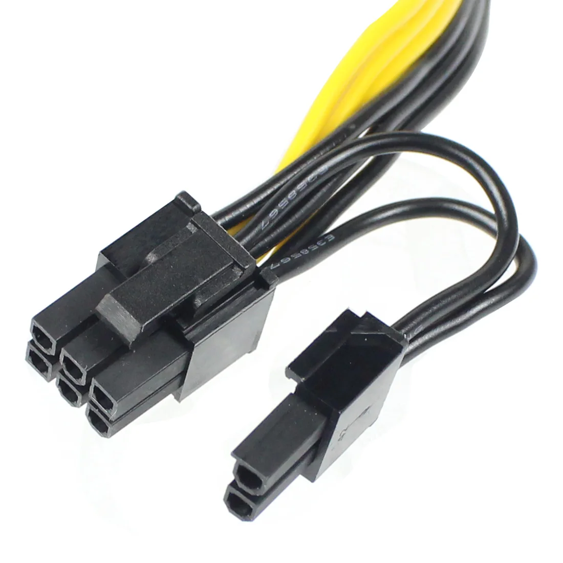 PCI-E PCIE 8p гнездо на 2 порта двойной 8pin 6 + p Male GPU Graphics видеокарта кабель питания
