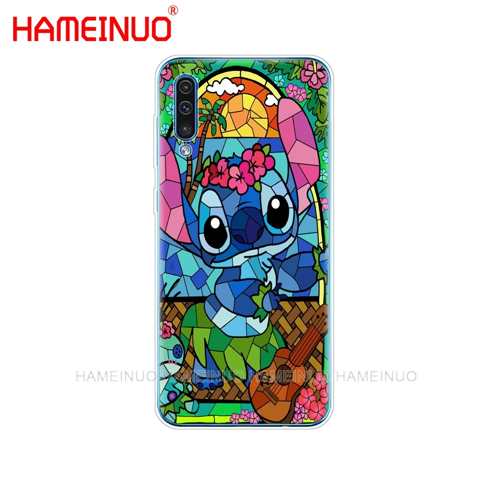 43465 Силиконовый чехол для телефона samsung Galaxy S10 E PLUS A10 A20 A30 A40 A50 A70 A10E A20E M20 чехол "Лило и Стич" ohana famil - Цвет: 43465