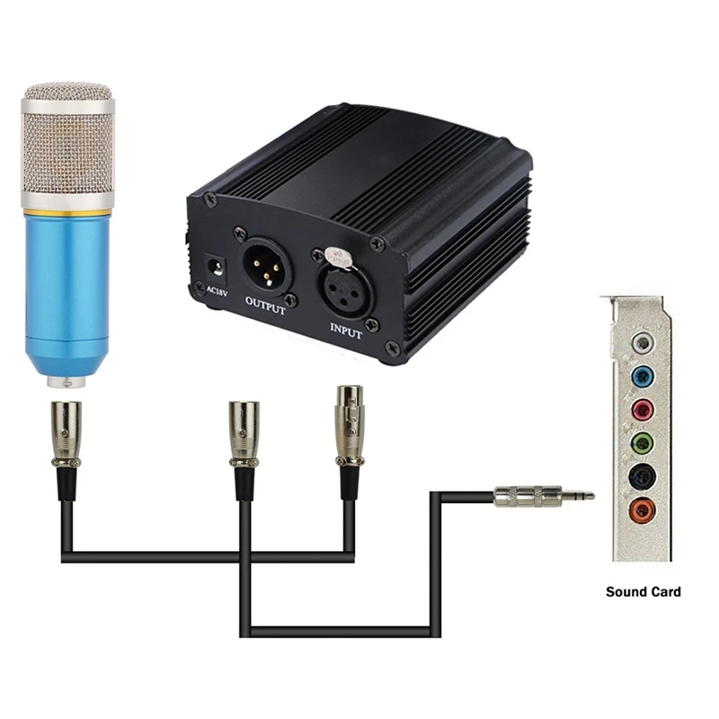 Профессиональная машинка для стрижки 48V Dc Phantom Питание Подлинная Professional студии