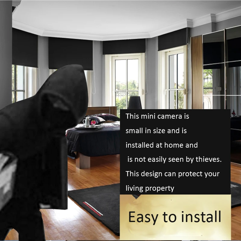 1080P Мини Wi Fi камера инфракрасное ночное видение микро видеокамера 150 градусов
