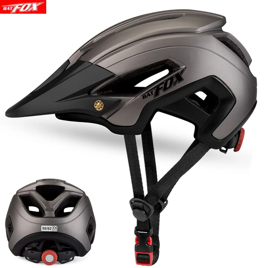 Batfox TRAIL XC MTB велосипедный шлем In-mold дорожный велосипедный шлем женские горные велосипедные шлемы Защитная крышка велосипедный шлем