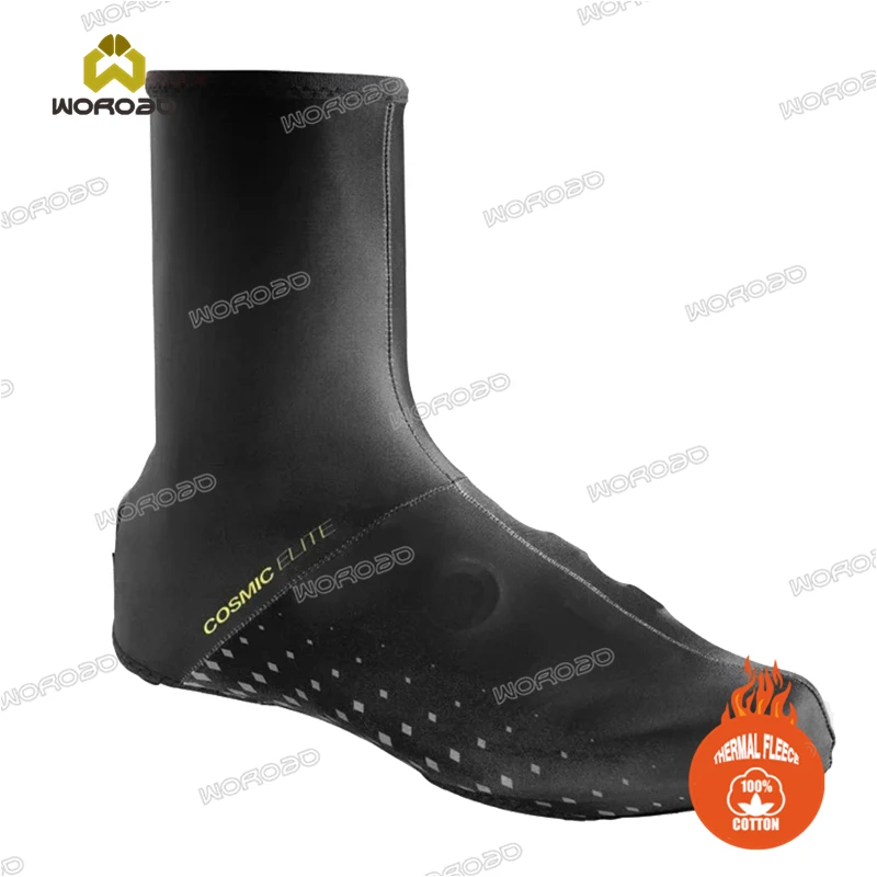 

2021 Cycling Shoe Cover Winter Fleece Men's MTB Bike Shoes Cover High Quality Bicycle Overshoes MTB Cubre Ciclismo