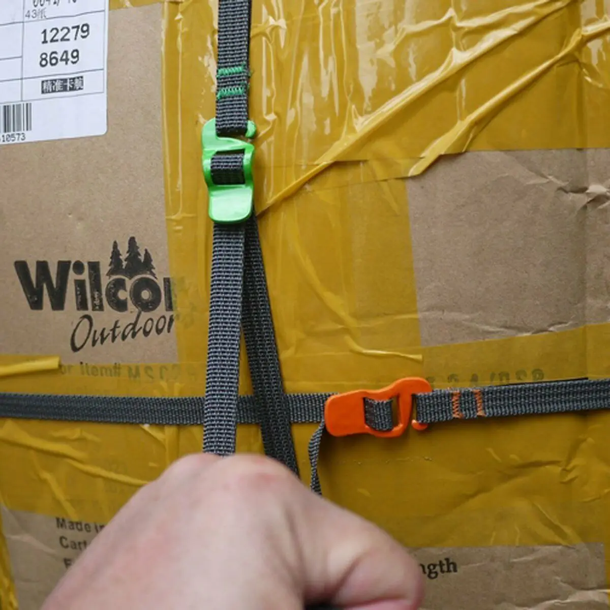 

60pcs High Quality 2M Outdoor Travel Strapping Tape Rope Tied Pull Luggage Suitcase Stainless Hook Quick Packing Tied Cord Tools