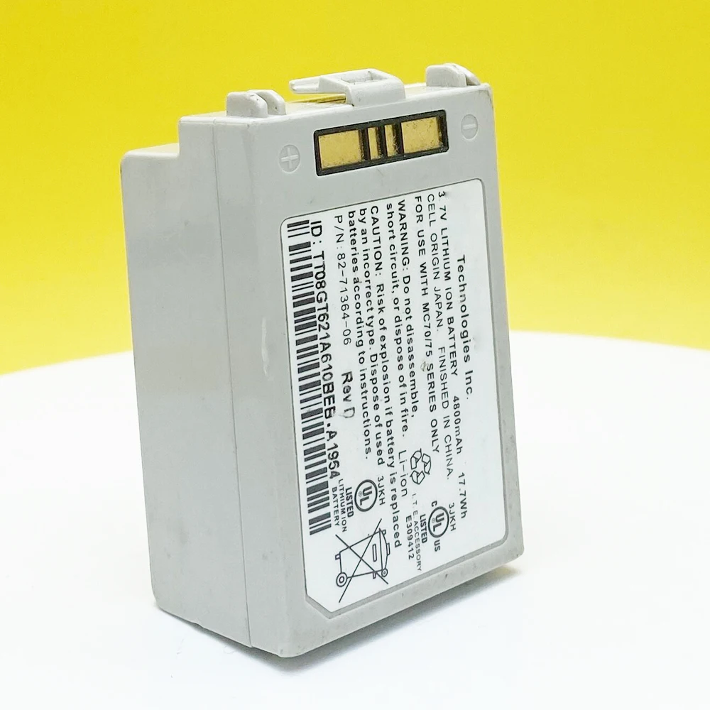 Оригинальный аккумулятор 4800 мАч для Motorola Zebra Symbol MC70 MC7090 MC75 MC75A MC75A6 MC75A8 MC7596 82-71364-06 +