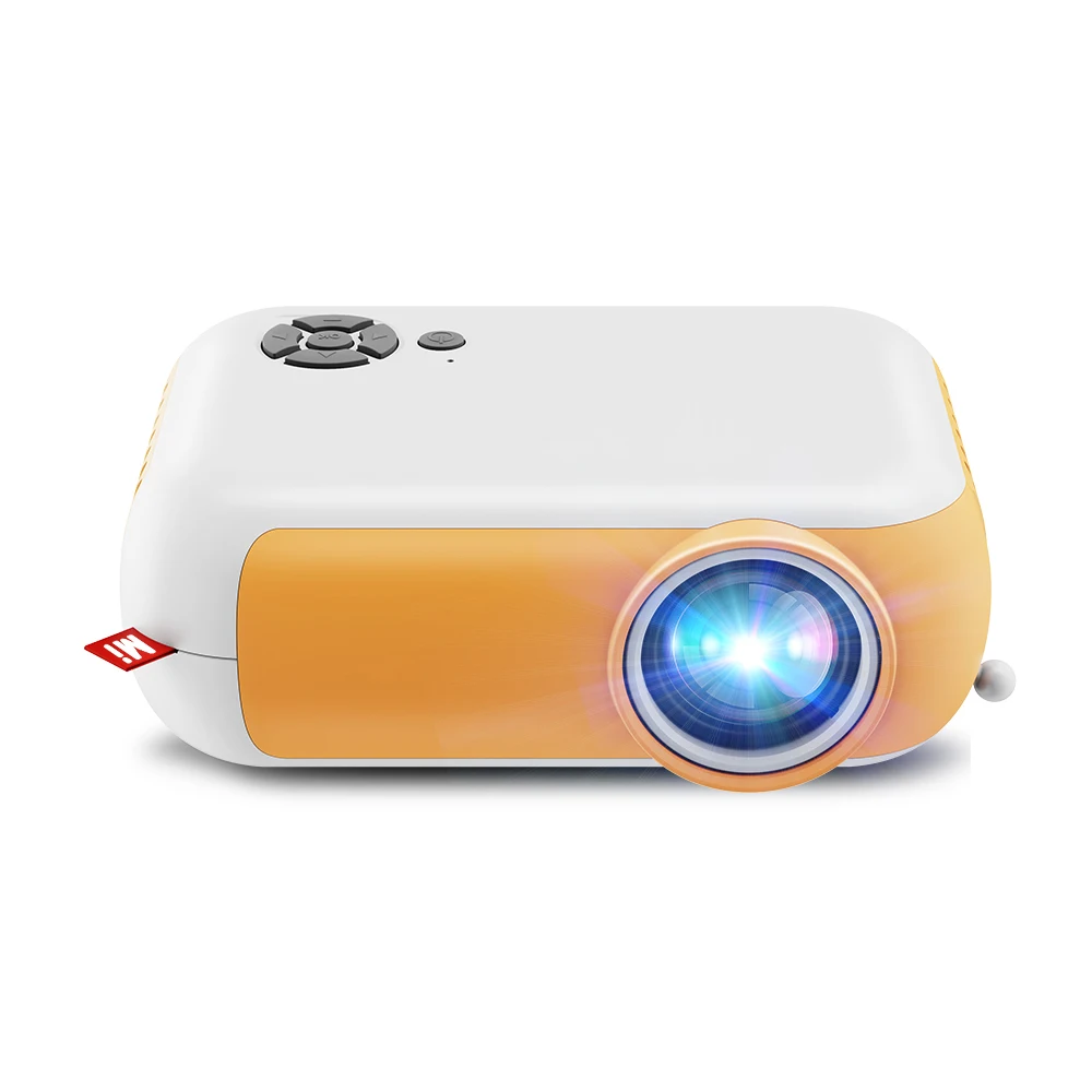 

Светодиодный мини-проектор с поддержкой Wi-Fi, 1080P, Full HD, HDMI, совместимый с USB, видеопроектор, портативный домашний умный медиаплеер