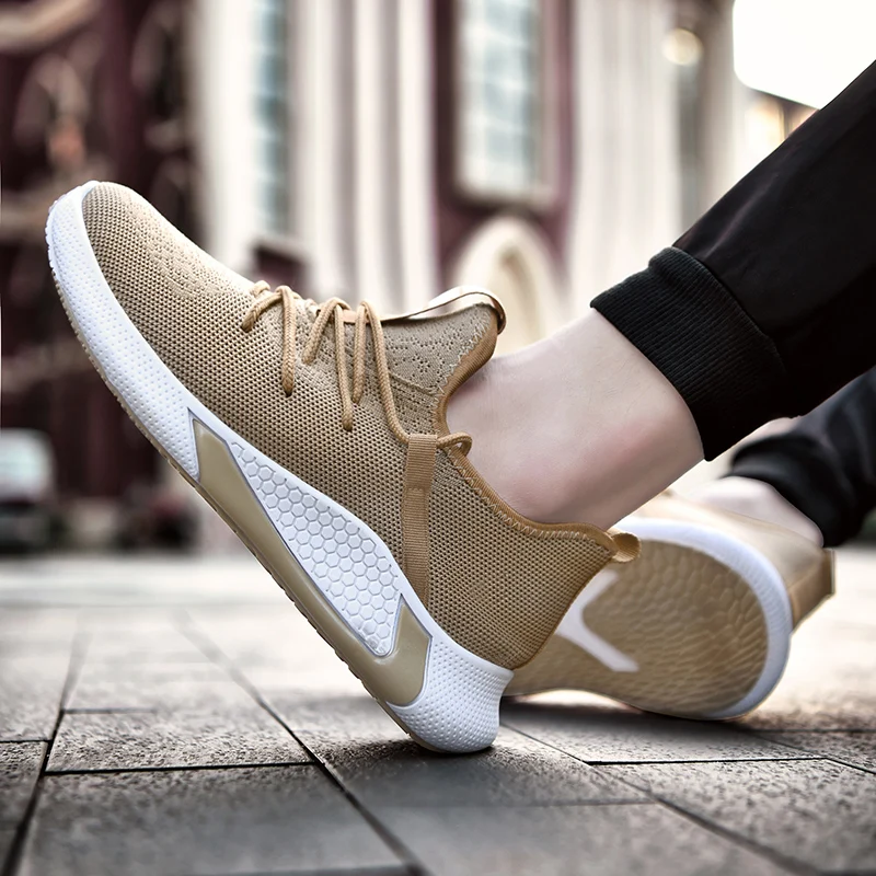 2019 Fashion Breathable Shoes male Sneakers Men's shoes casual Mens color Sports Zapatos Hombre New | Обувь
