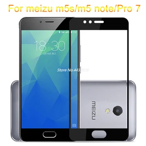 Protect Glass For Meizu Pro 7 Tempered Glas Case On Meizy Maizu Maisie m5s m5 Note m 5 Not m5note Pr