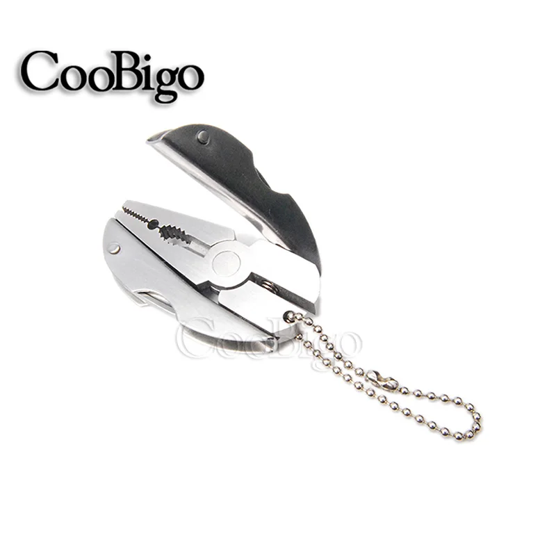 Портативные многофункциональные складные плоскогубцы для резки нож из