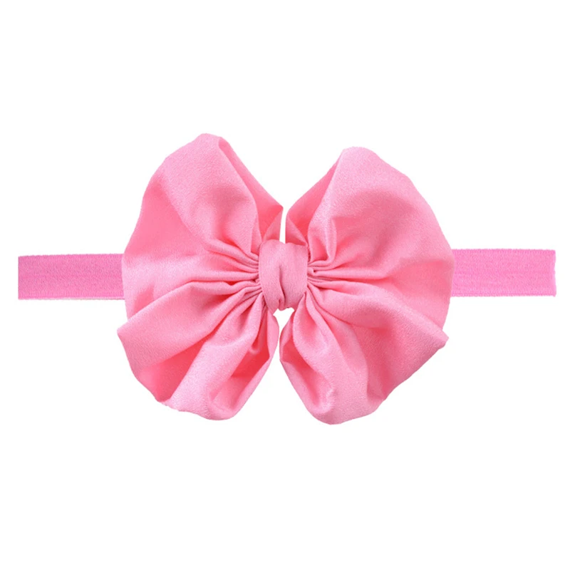 

1Pcs Baby Girls Big Bow Headbands Newborn Elastic Hairbands Todder Kids Chiffon Hair Turban Cute Baby Hair Headwear Accessories
