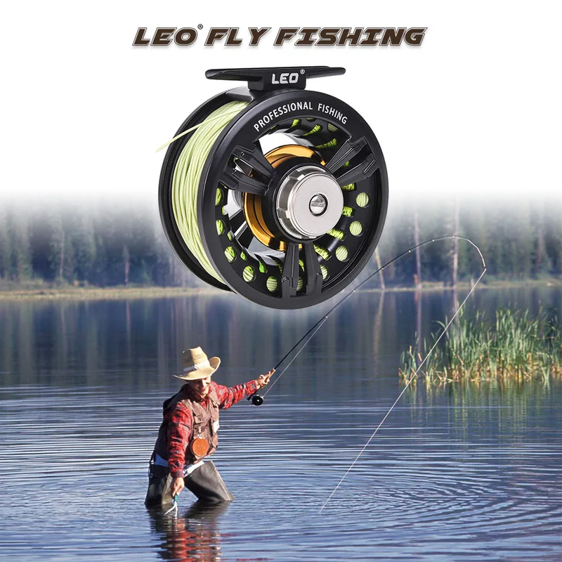 

LEO Fly Fishing Line 4/5/6/7/8/wt 30M 100FT Weight Forward Floating Fly Line Multi Colors Fishing Line
