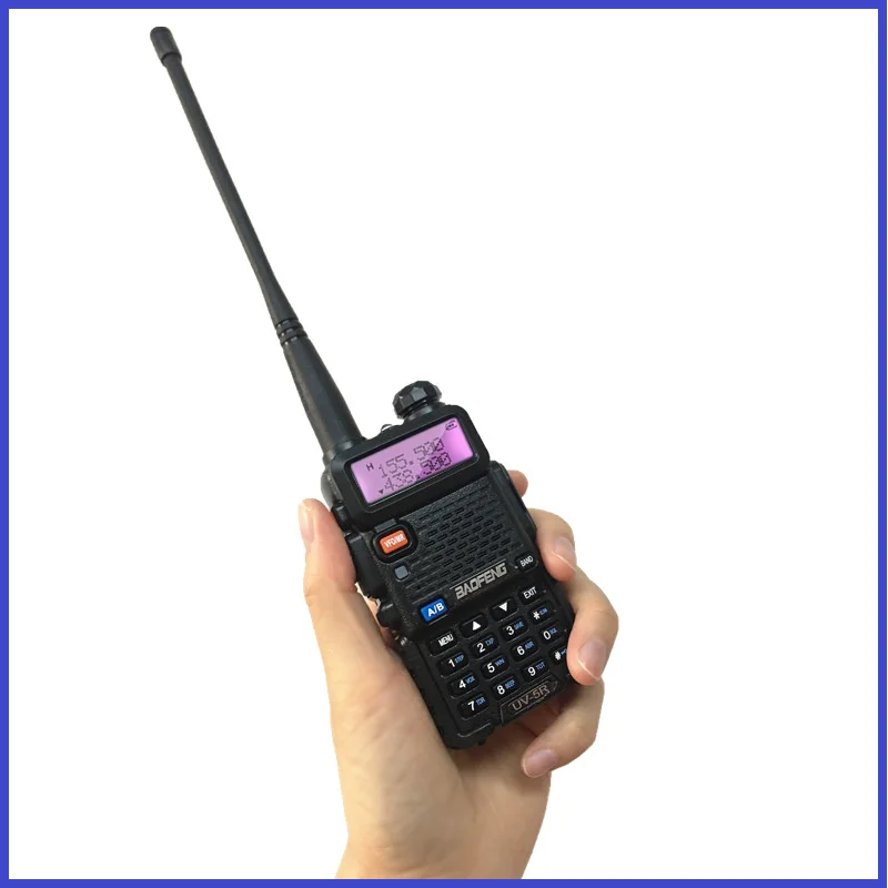 2 шт. иди и болтай Walkie Talkie 8 Вт UV 5R Портативный CB радио приемопередатчик