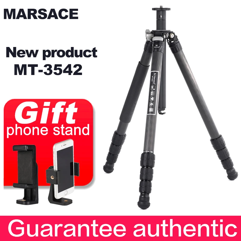 

Marsace MT-3542 Carbon fiber SLR special-shaped bottom bracket high stability tripod