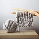 Толстая искусственная шерстяная игла 1 кг, толстая шерсть, супер толстая нить 8 см, одеяло сделай сам для домашних животных, вязальная нить, пряжа для вязания крючком