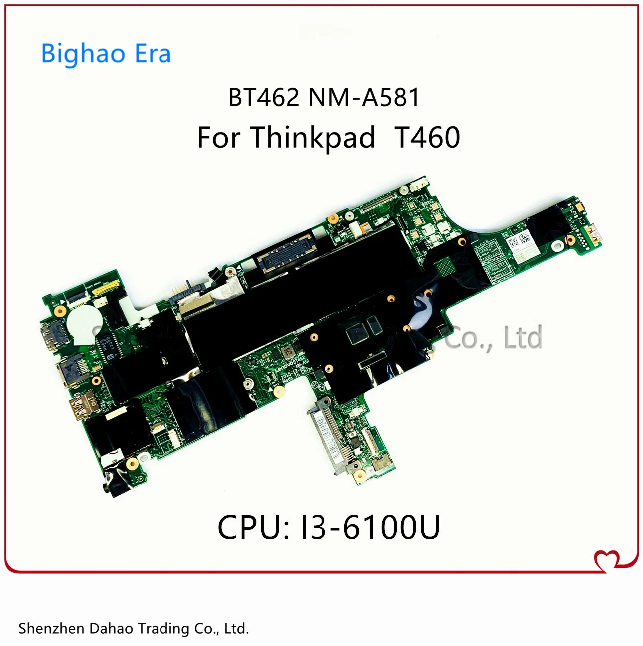 

Мех: 01AW322 01AW320 01AW322 для ноутбука Lenovo Thinkpad T460, материнская плата для ноутбука, системная плата с Φ DDR4 100%, полностью протестирована