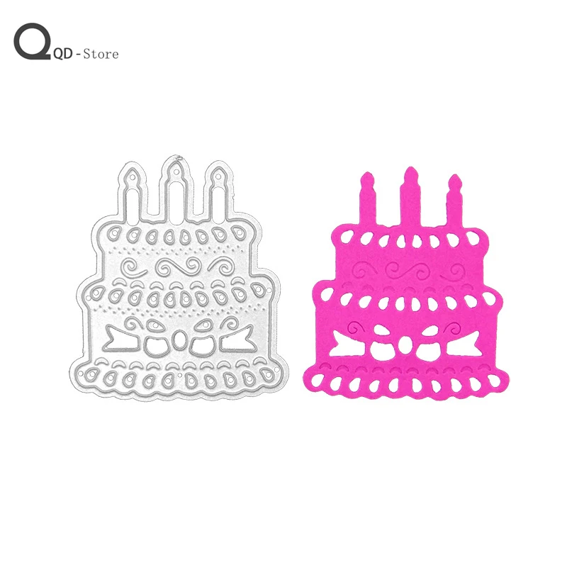 

Scrapbook Metal Cutting Dies Children's Puzzle Cake DIY Card Make Mould Model Craft Decoration Dies Scrapbooking Handmade Tools